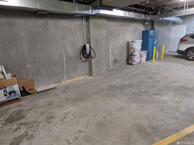 a view of a field with trees