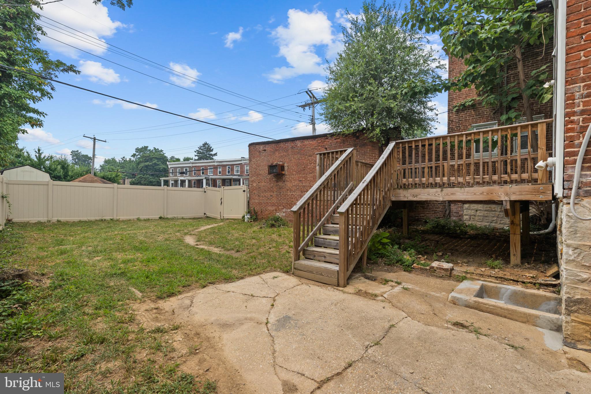 2918 Allendale Road Baltimore, MD 21216 - Photo 38 of 43 Step Down to a Huge Yard with Two Walk-outs!