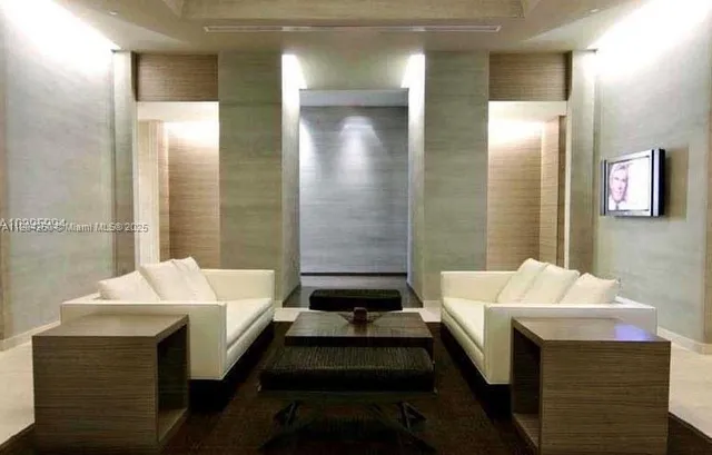 a view of an ocean from a city