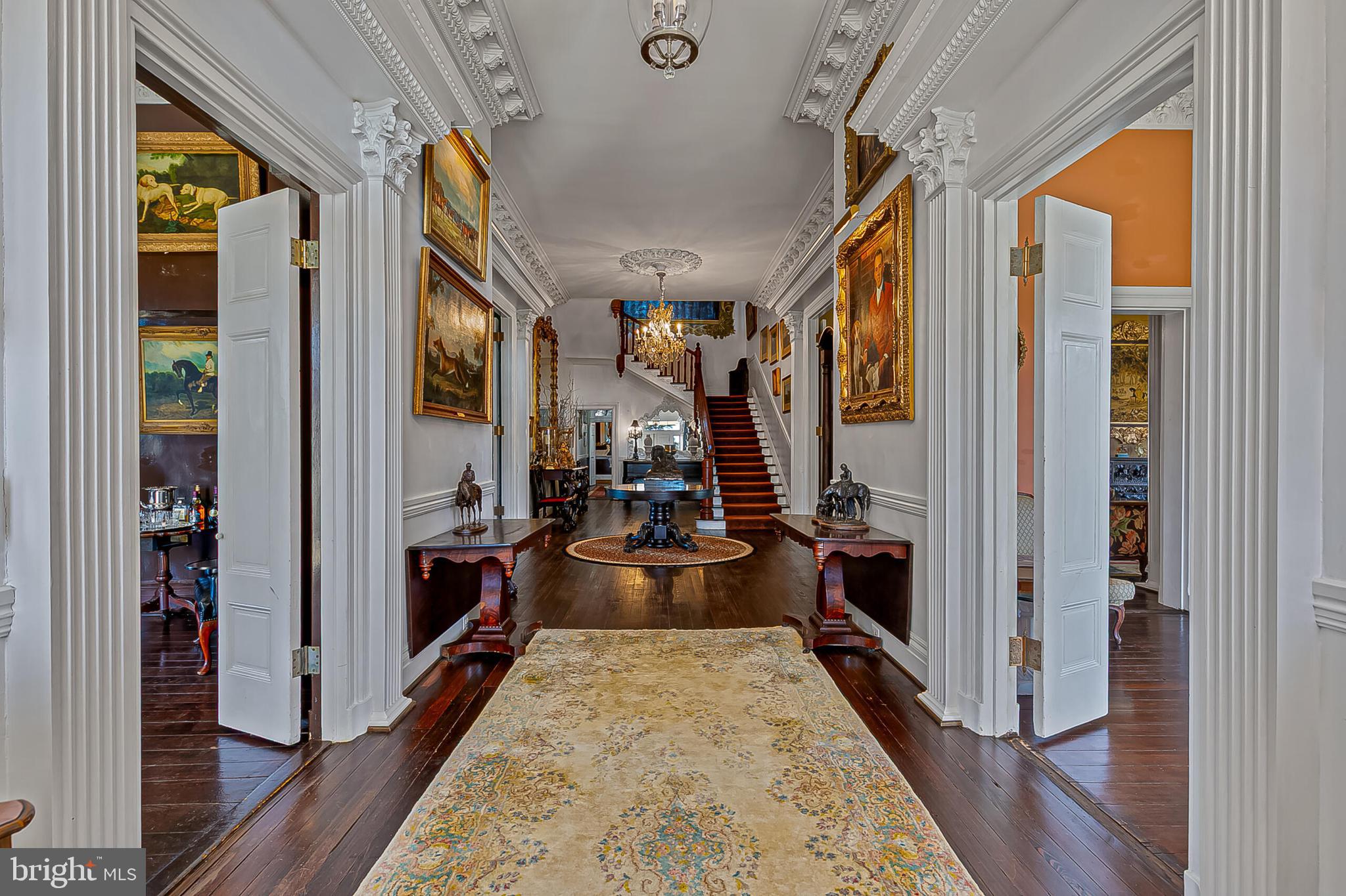 1610 Delaplane Grade Road Upperville, VA 20184 - Photo 74 of 123 100-foot foyer entry!