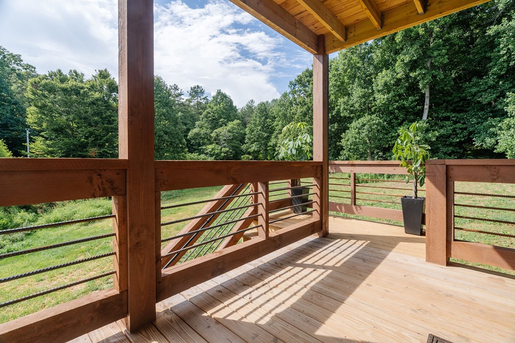89 High Mdws Drive Morganton, GA 30560 - Photo 36 of 63 a view of a two chairs in the balcony