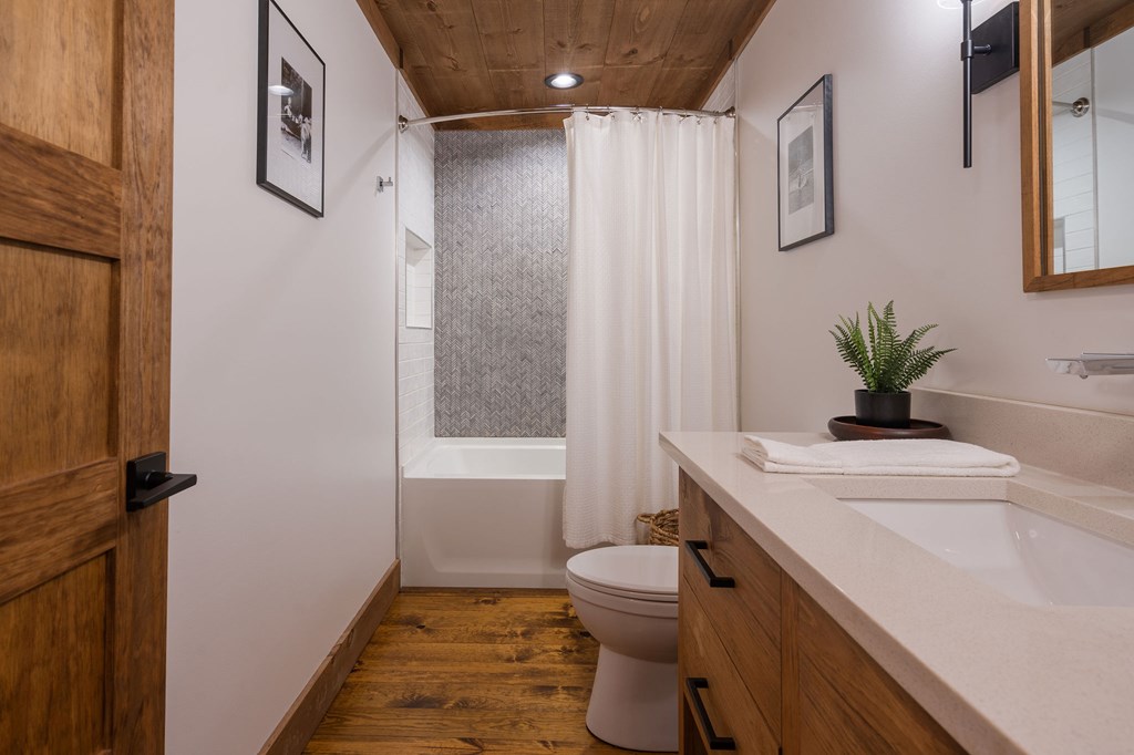 89 High Mdws Drive Morganton, GA 30560 - Photo 42 of 63 a bathroom with a sink toilet and shower