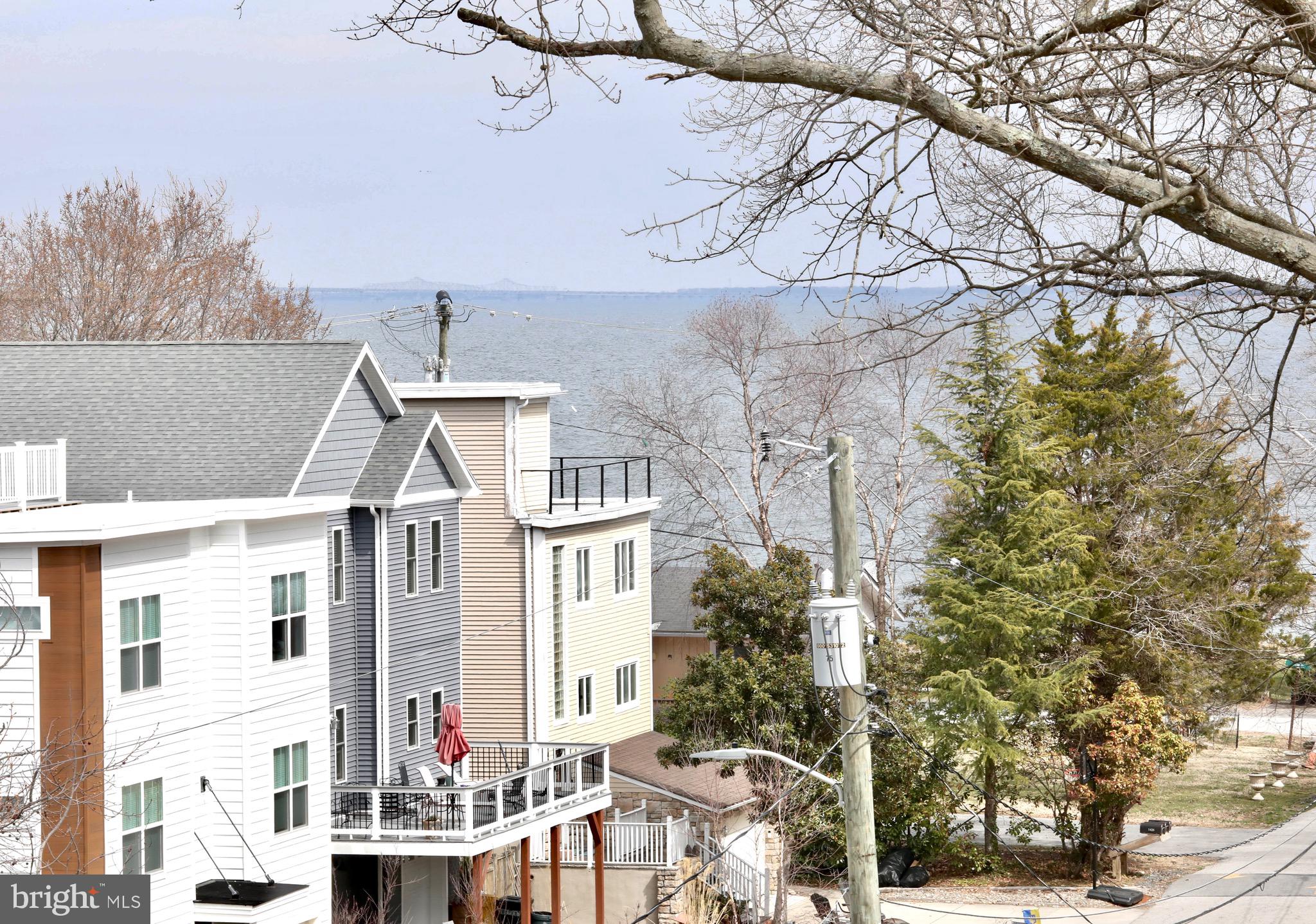 1413 Howard Road Annapolis, MD 21403 - Photo 44 of 85 180 Degree View of Oyster Creek & Chesapeake Bay