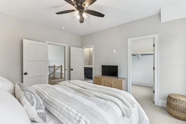 a picture of a book and a bed