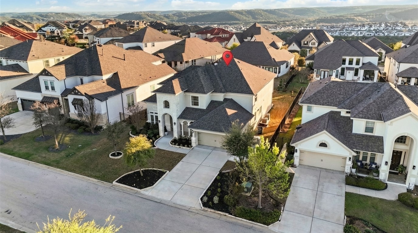 1517 Bardella Drive Leander, TX 78641 - Photo 32 of 40 Aerial view of residential area
