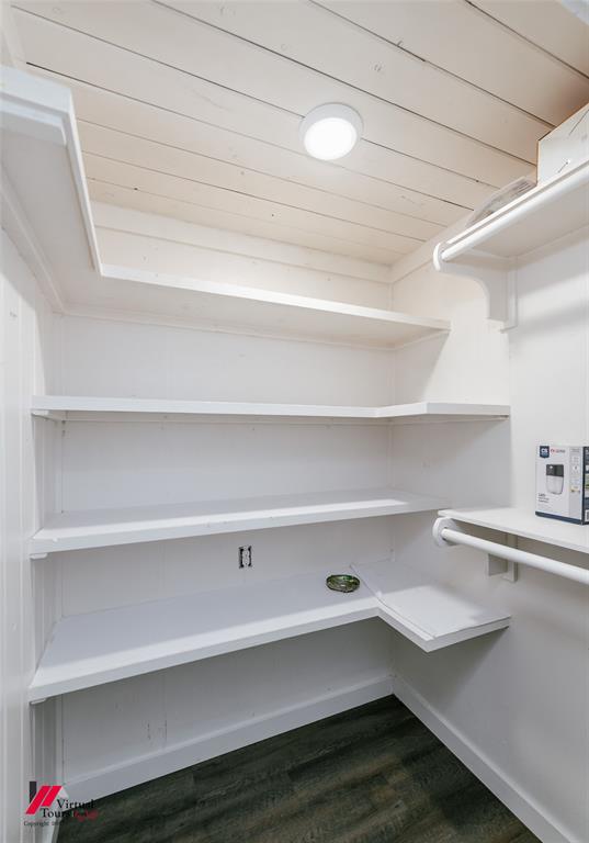 1177 Princeton Road Princeton, LA 71067 - Photo 18 of 34 a storage room with a wooden floor