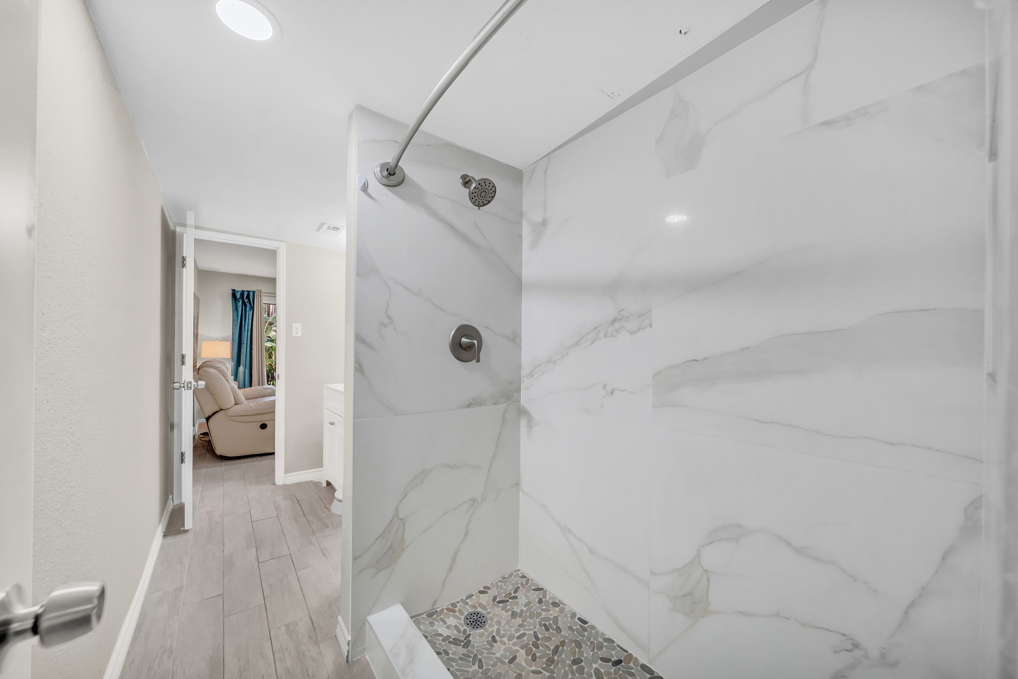 12900 Walden Road, Unit 505 Montgomery, TX 77356 - Photo 14 of 43 Shower - View to Vanity