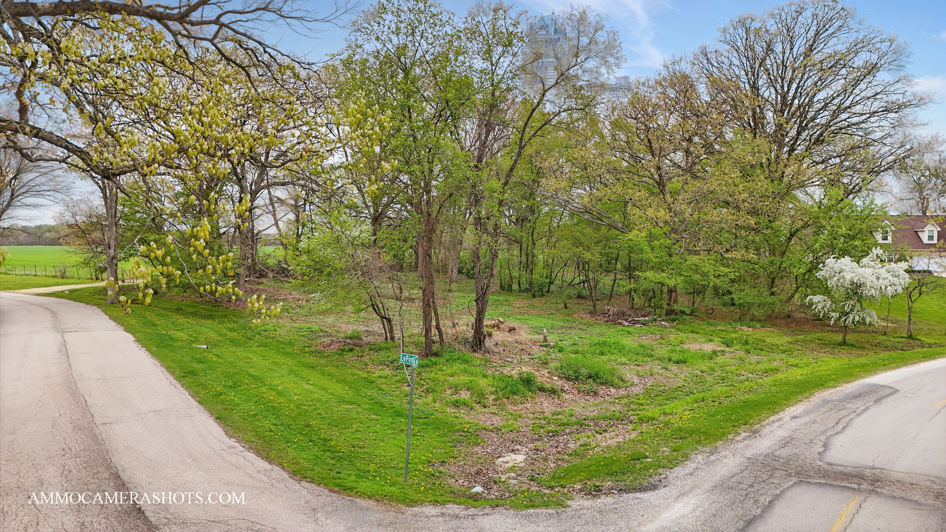 Lot 3 Ellwood Greens Road Genoa, IL 60135 - Photo 11 of 20 a view of a backyard with large trees