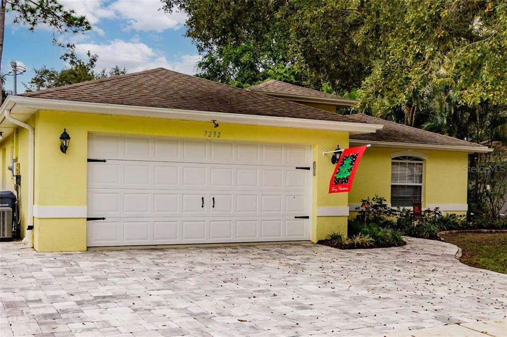 7232 Java Drive Sarasota, FL 34241 - Photo 1 of 1 Lovely front view, double car garage,3 car paver driveway