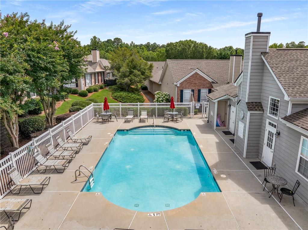 855 Camry Circle Dallas, GA 30157 - Photo 36 of 41 a view of a house with roof deck and seating area