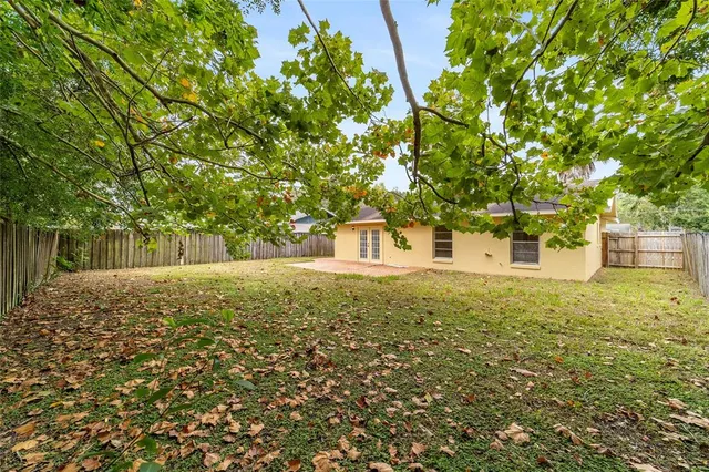 a view of outdoor space and yard