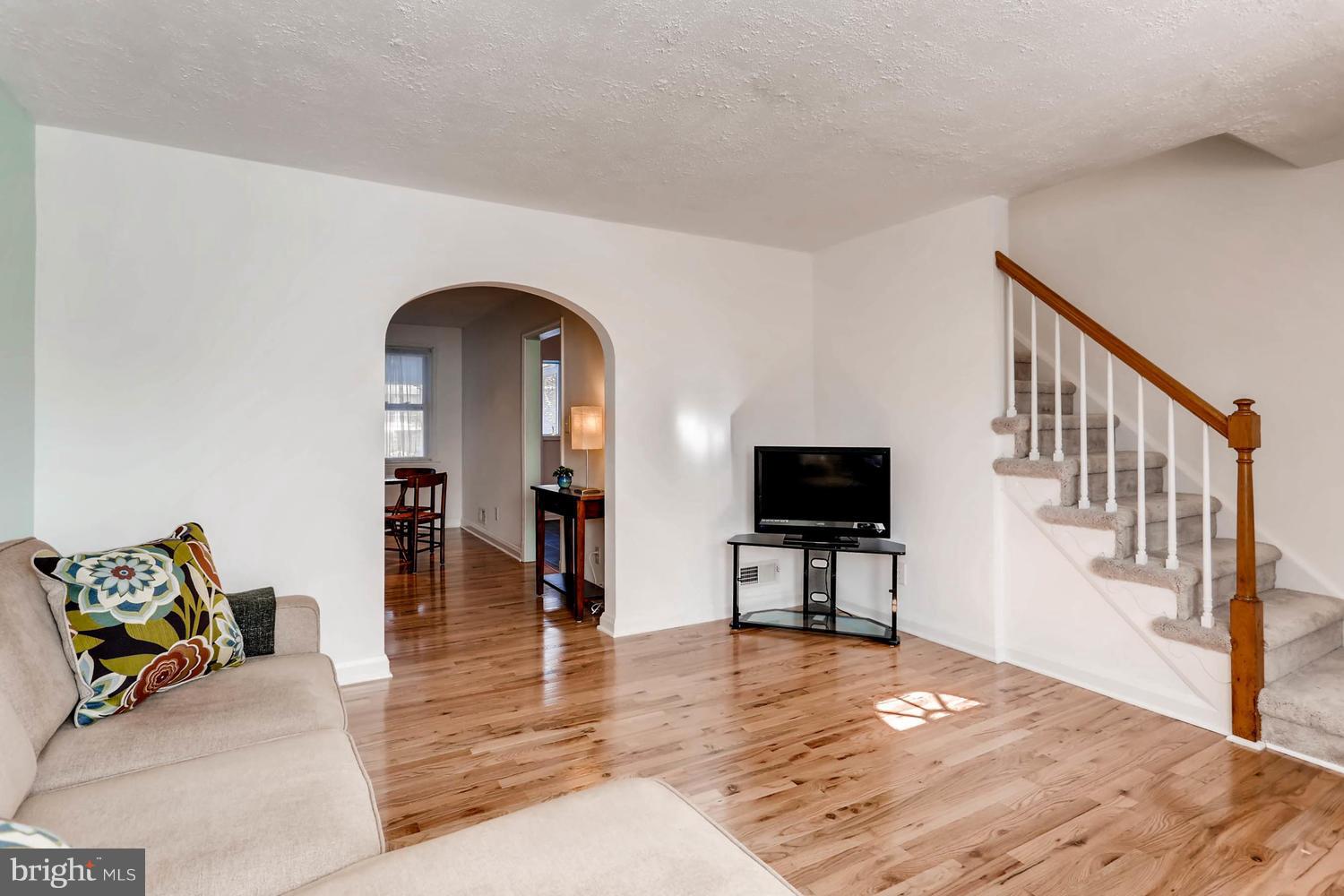 Gleaming Hardwood Floors