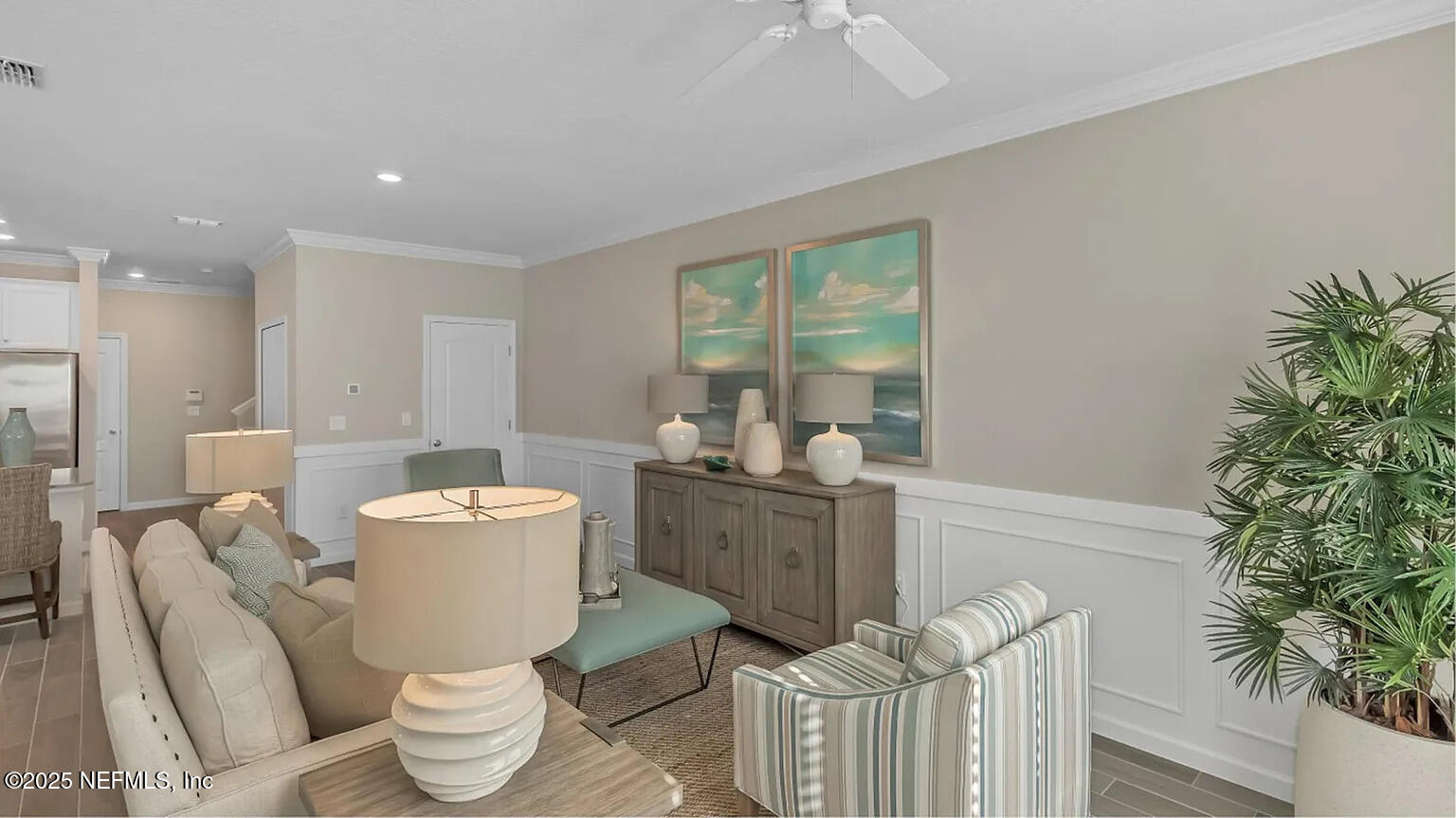 20 Carmella Court St. Augustine, FL 32092 - Photo 6 of 20 a living room with furniture a window and a potted plant