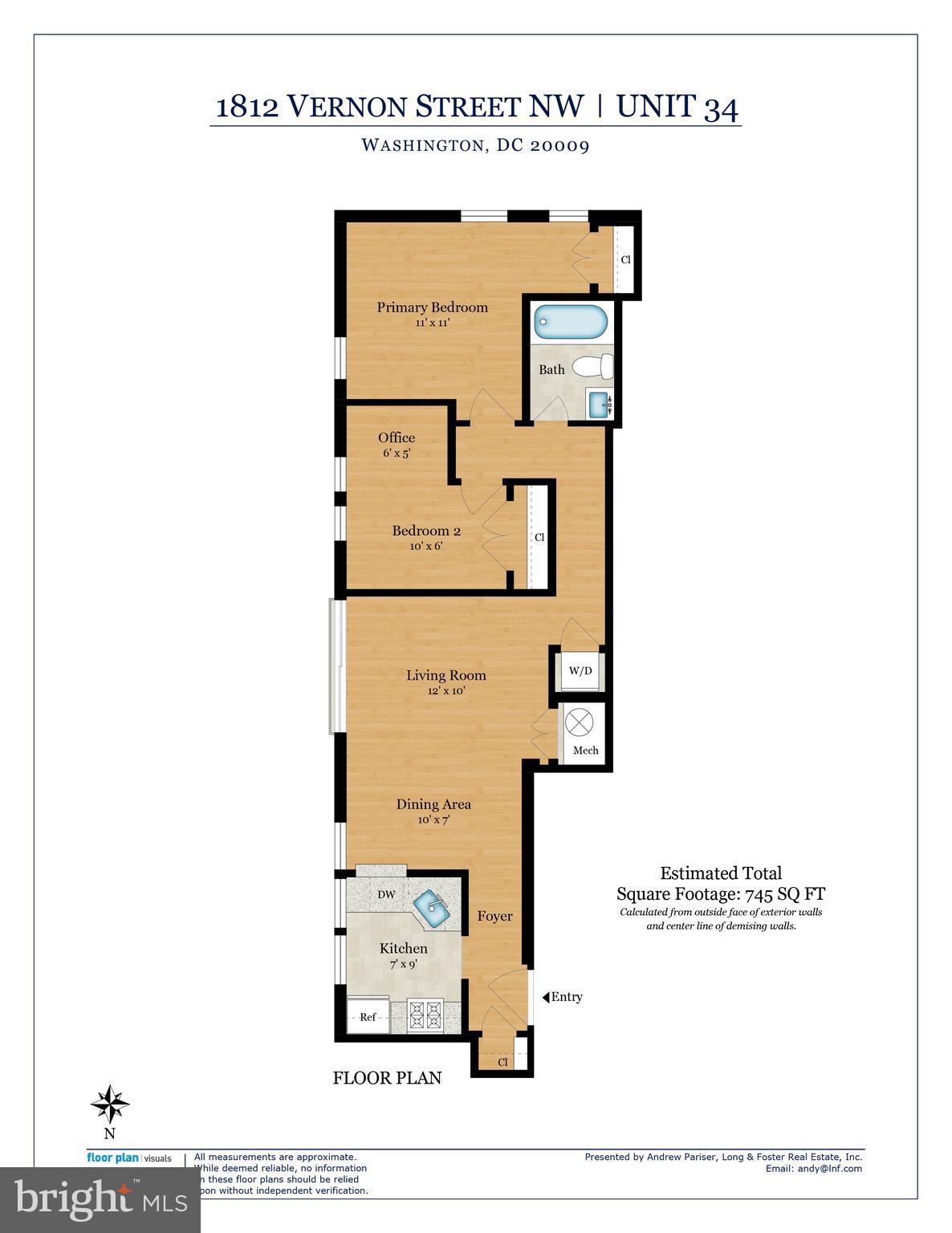 1812 Vernon Street Northwest, Unit 34 Washington, DC 20009 - Photo 26 of 26