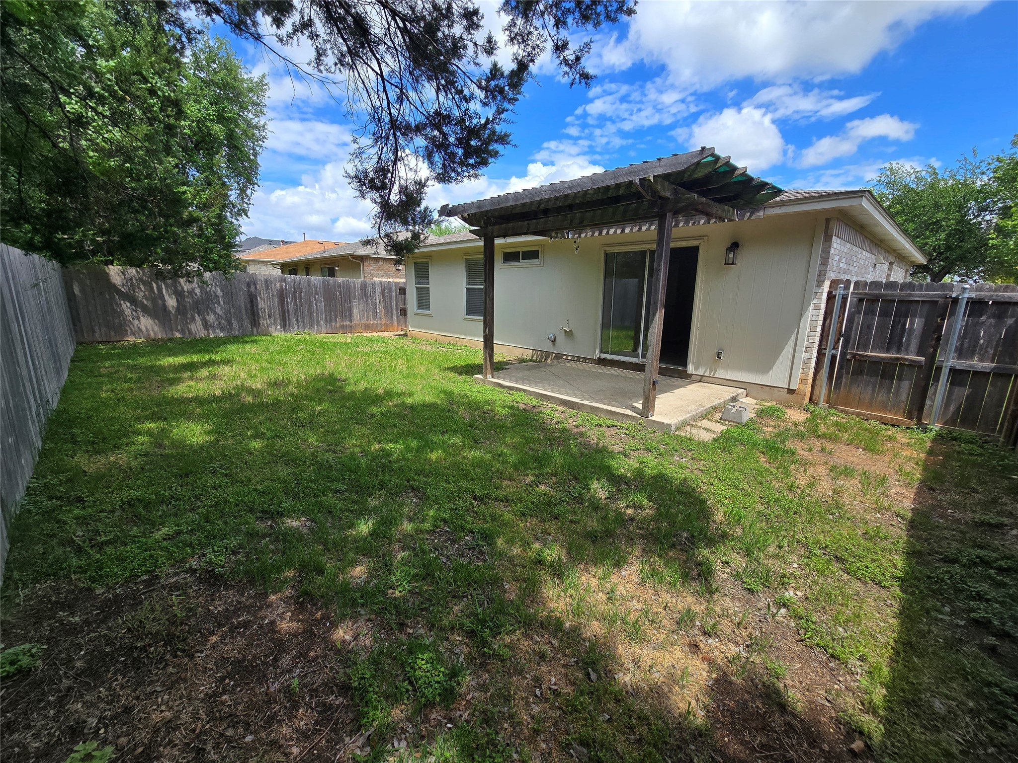 2011 Garrison Drive Leander, TX 78641 - Photo 22 of 23 Shaded fenced-in back yard