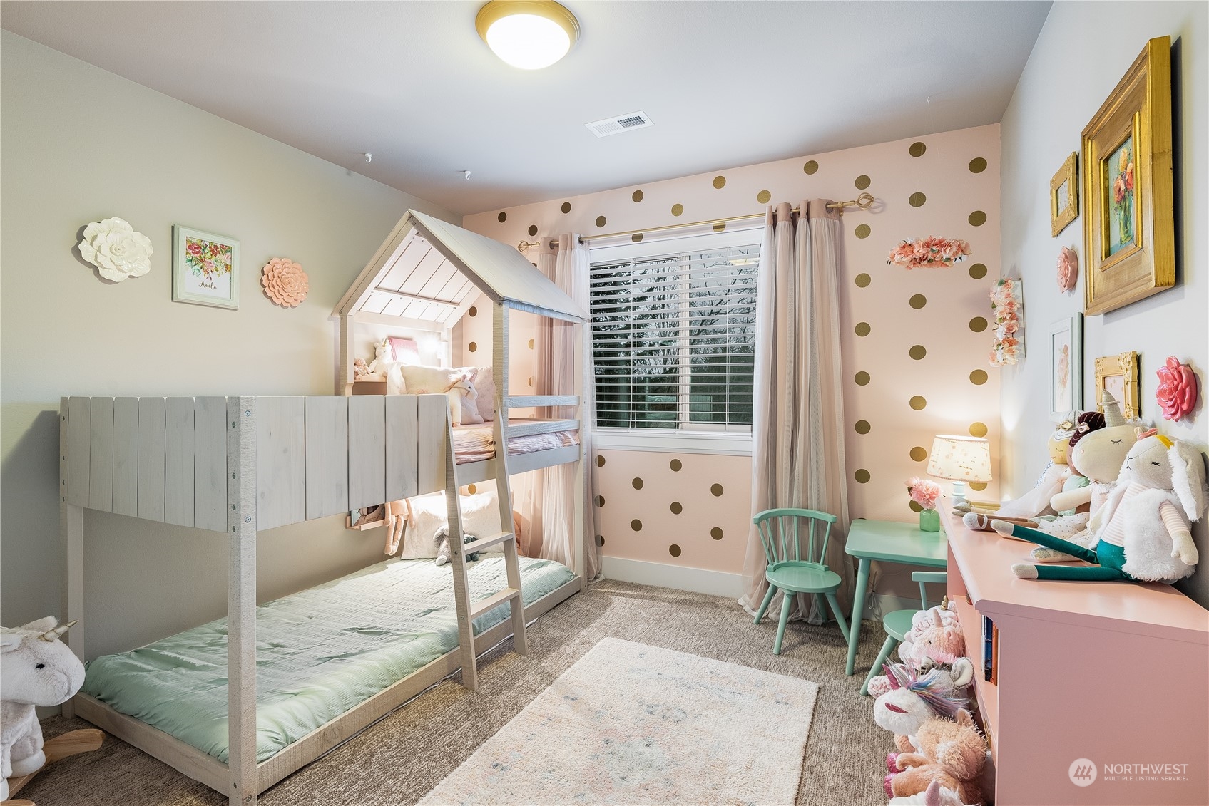 4105 Strumme Road Bothell, WA 98012 - Photo 22 of 40 a bedroom with furniture and a large window