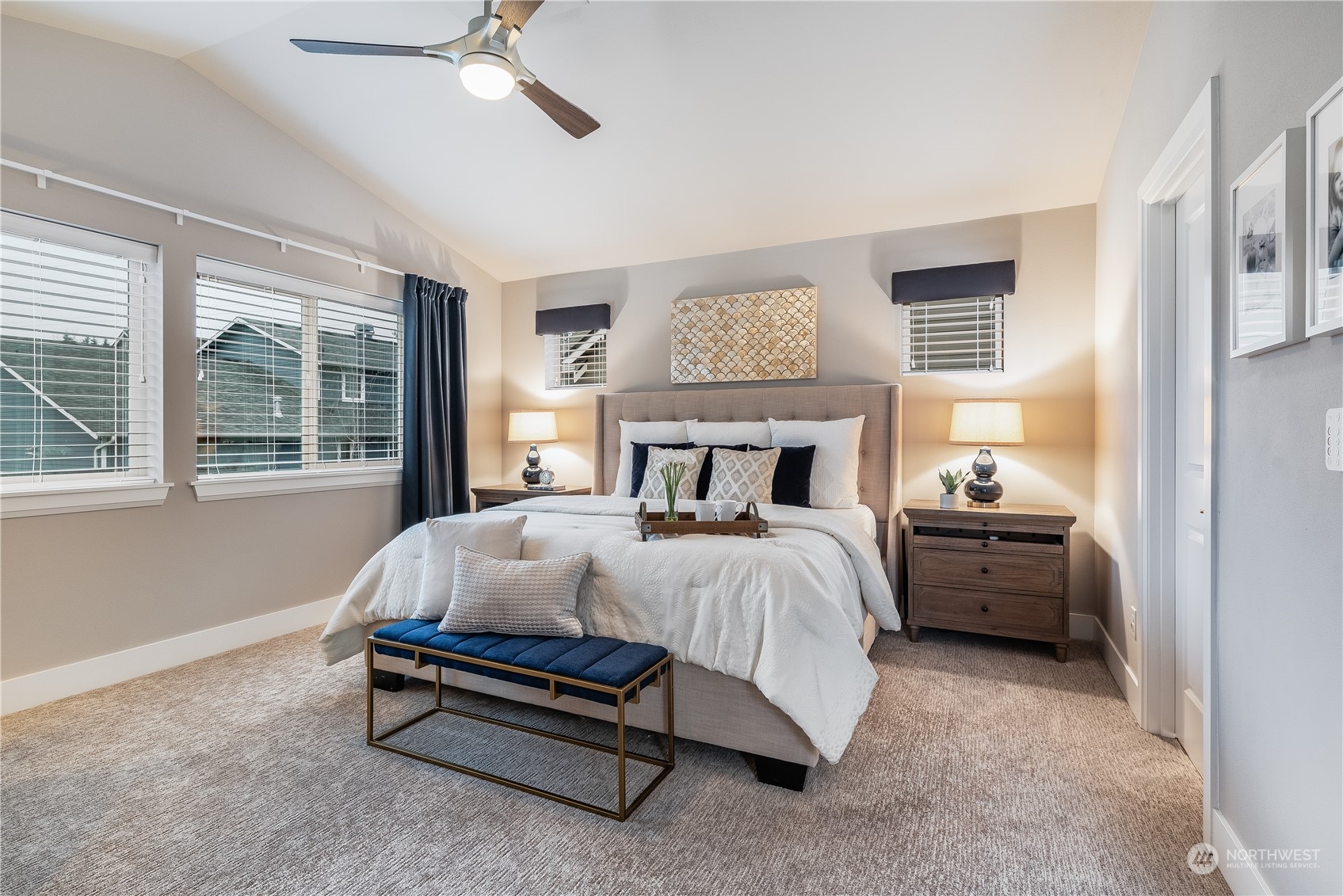 4105 Strumme Road Bothell, WA 98012 - Photo 25 of 40 a bedroom with a bed and a window