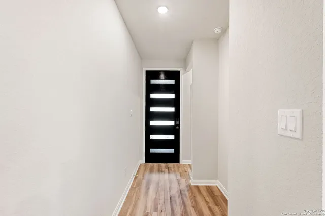 a view of wooden floor