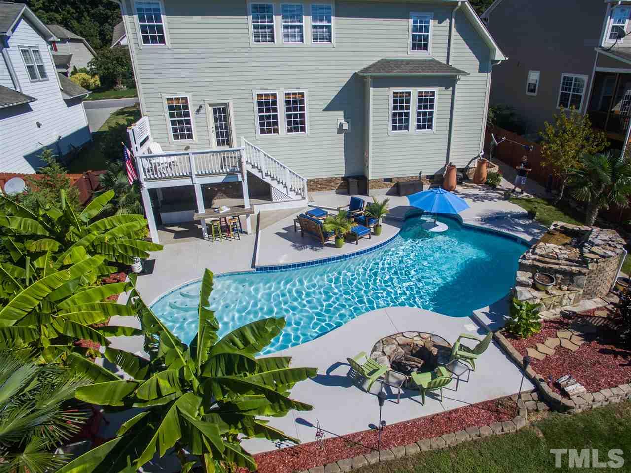 10125 Darling Street Raleigh, NC 27613 - Photo 1 of 25 an aerial view of a house with outdoor space