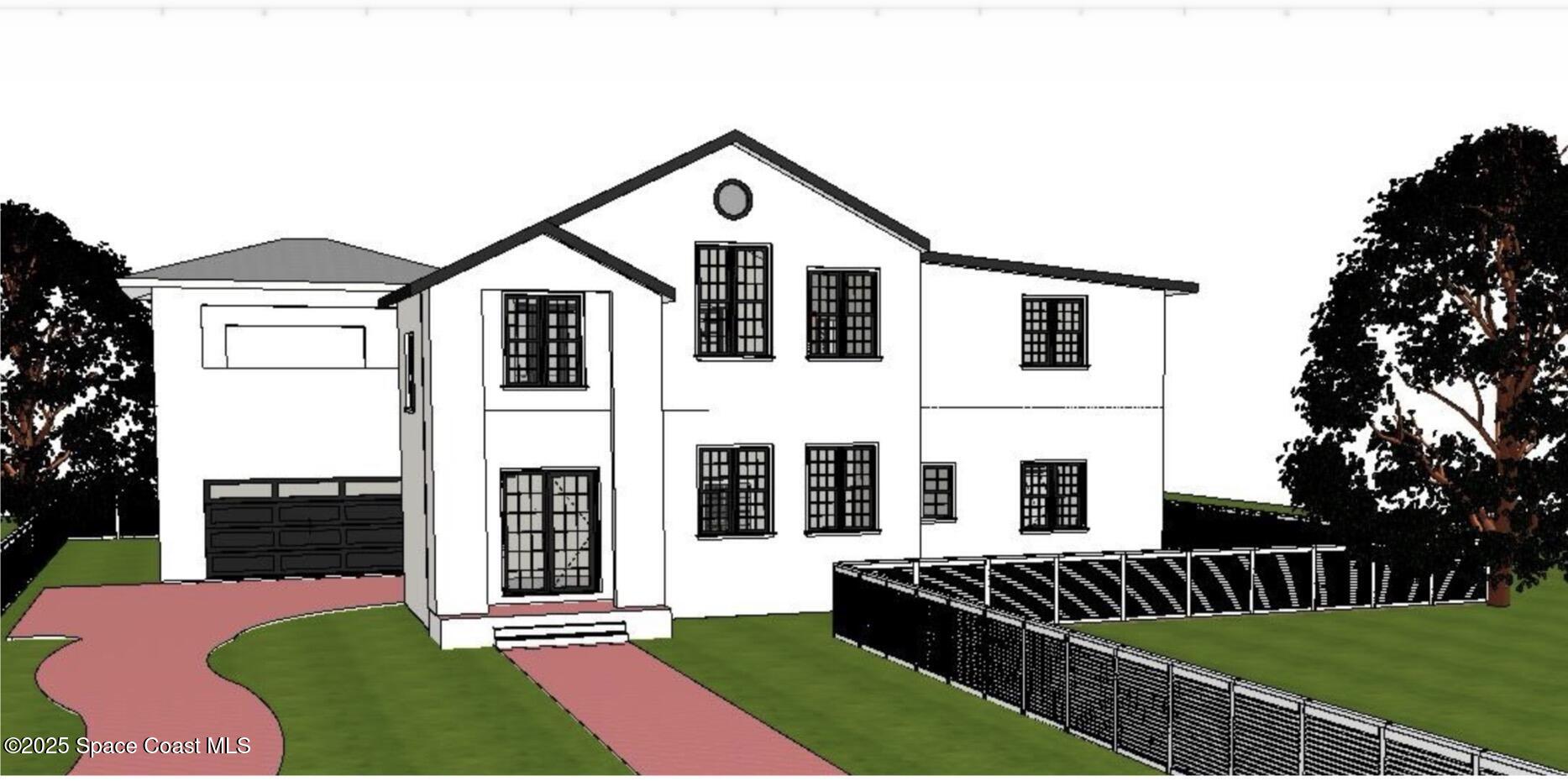 213 Sweet Street Rockledge, FL 32955 - Photo 5 of 24 a front view of a house with a yard