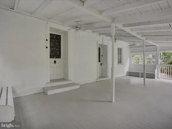 a view of a building with entryway