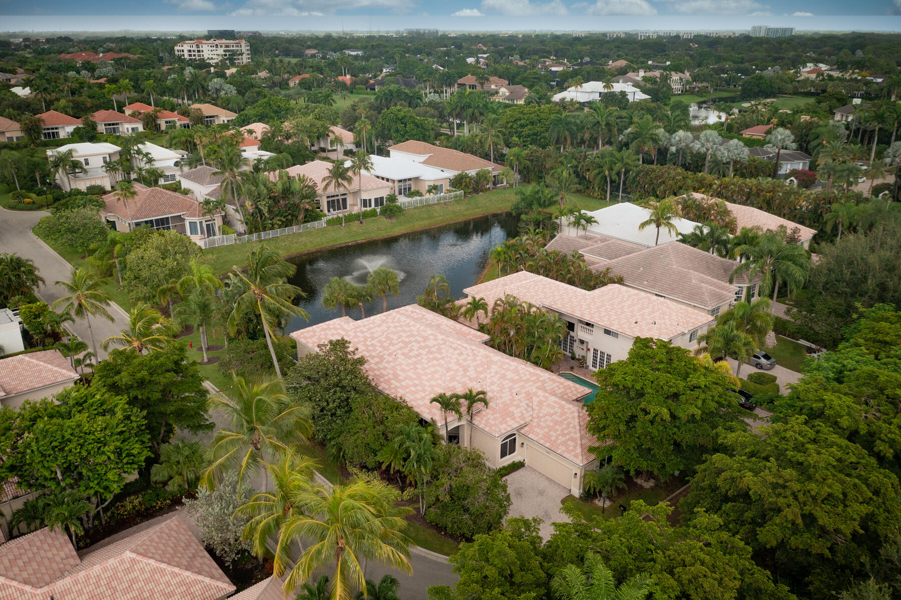 7041 Islegrove Place Boca Raton, FL 33433 - Photo 36 of 42 Aerial Lake View