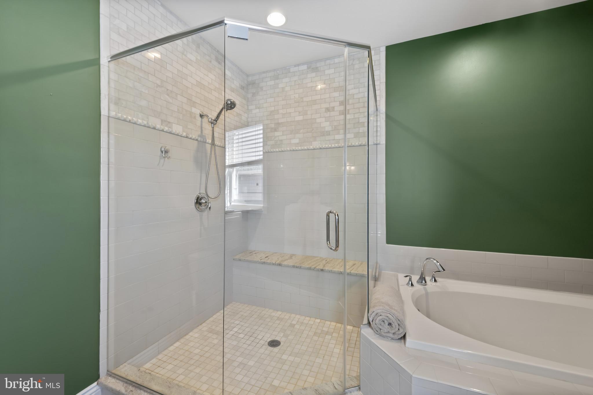 424 Katherine Avenue Baltimore, MD 21221 - Photo 45 of 77 a bathroom with a shower and a bath tub