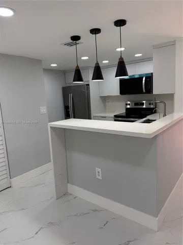 a view of empty room