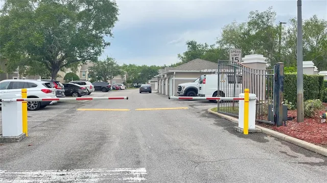 a view of outdoor space with seating area