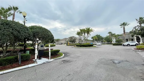 a car parked on the side of a street