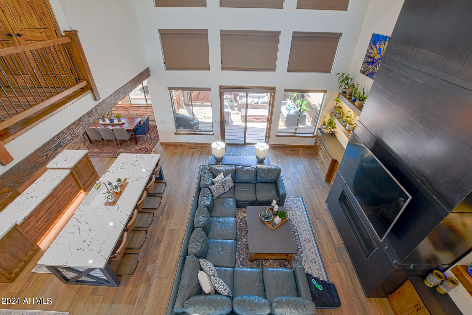 6038 Orion Show Low, AZ 85901 - Photo 17 of 95 Great Room View from Cat Walk