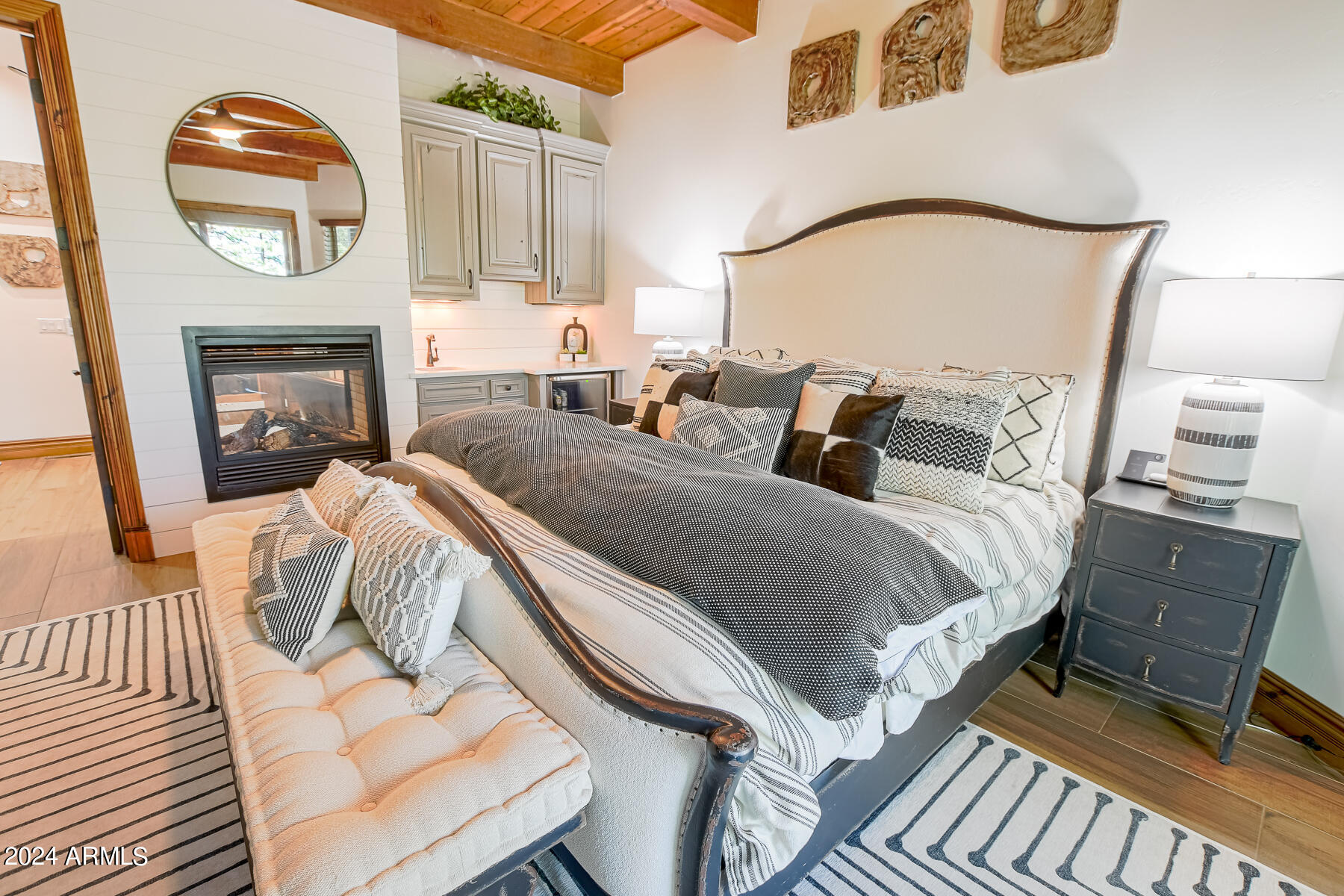 6038 Orion Show Low, AZ 85901 - Photo 32 of 95 Owners Suite-Fireplace