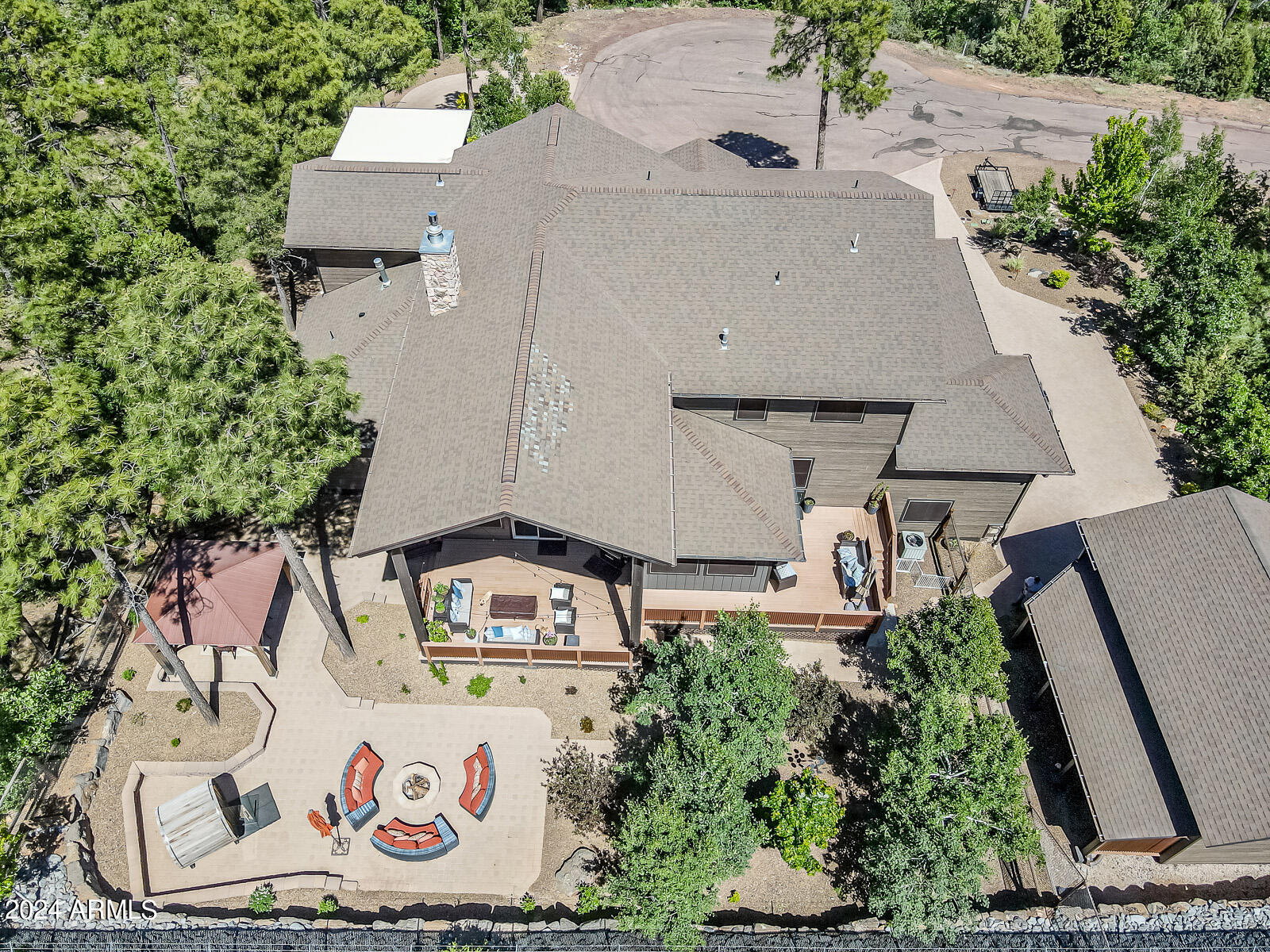 6038 Orion Show Low, AZ 85901 - Photo 69 of 95 Aerial View-Back