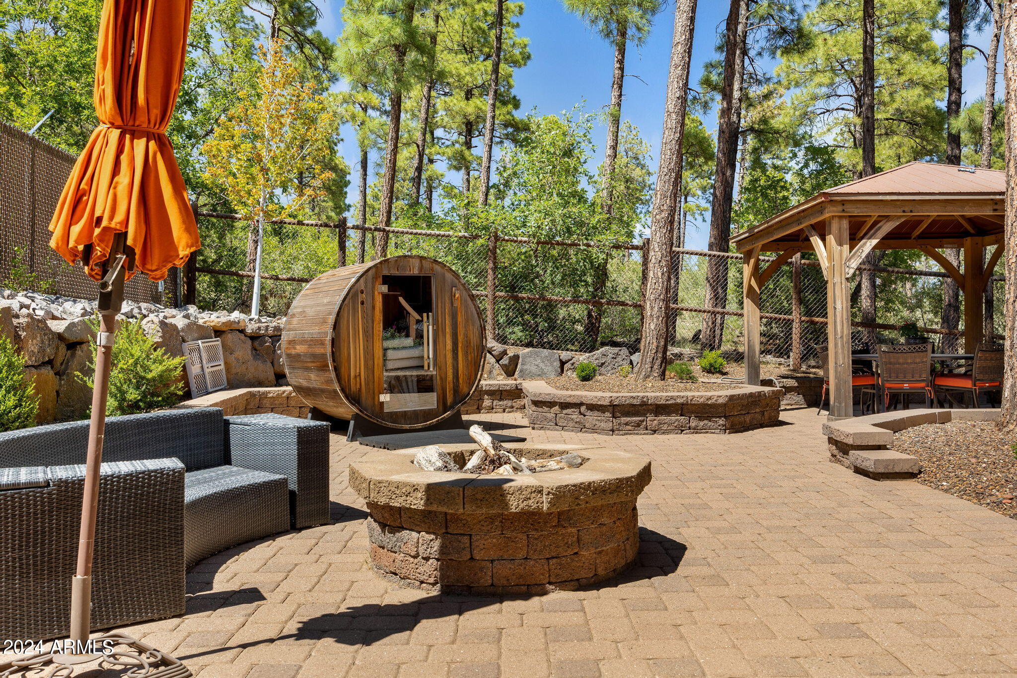 6038 Orion Show Low, AZ 85901 - Photo 75 of 95 Paver Patio - Firepit