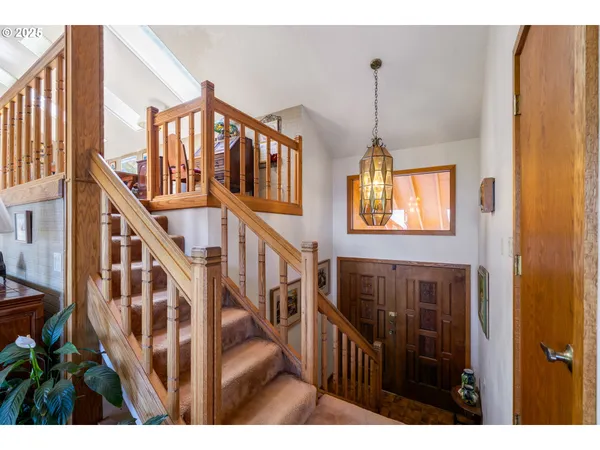 a view of an entryway