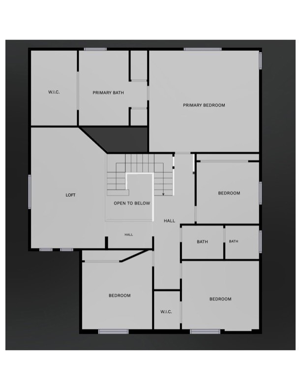 7220 Cumberland Place Rancho Cucamonga, CA 91739 - Photo 41 of 41 Second Floor Plan - Not to Scale, nor 100% accurate. Used as a general representation.