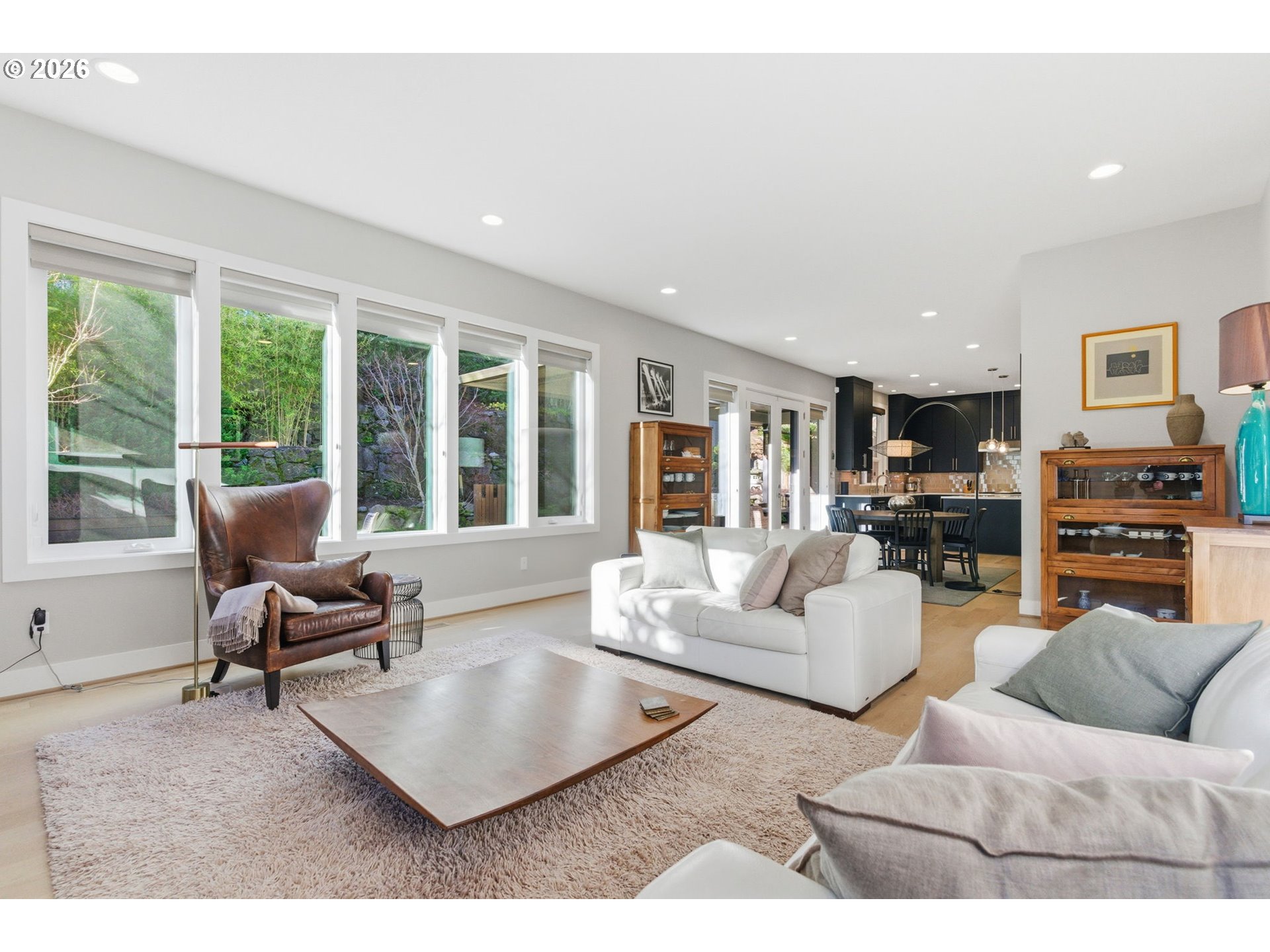 2123 South Military Road Portland, OR 97219 - Photo 13 of 47 a living room with furniture and large windows