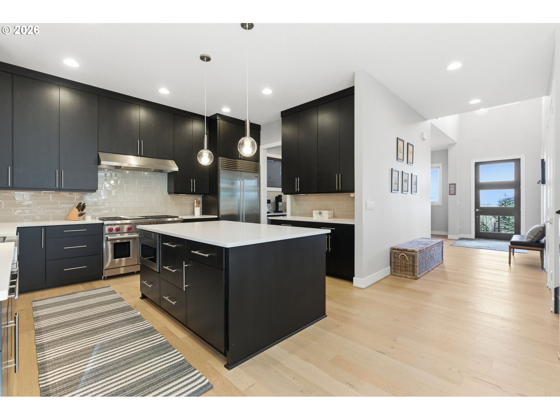 2123 South Military Road Portland, OR 97219 - Photo 15 of 47 a kitchen with a sink and cabinets