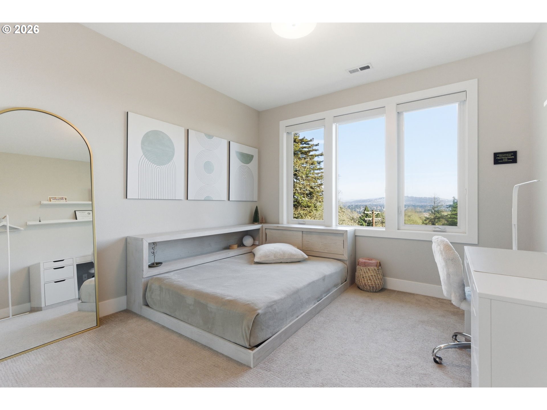 2123 South Military Road Portland, OR 97219 - Photo 31 of 47 a living room with furniture and a large window