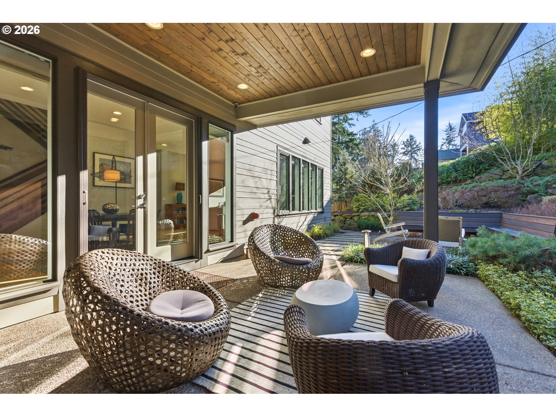 2123 South Military Road Portland, OR 97219 - Photo 39 of 47 a view of a patio on the deck