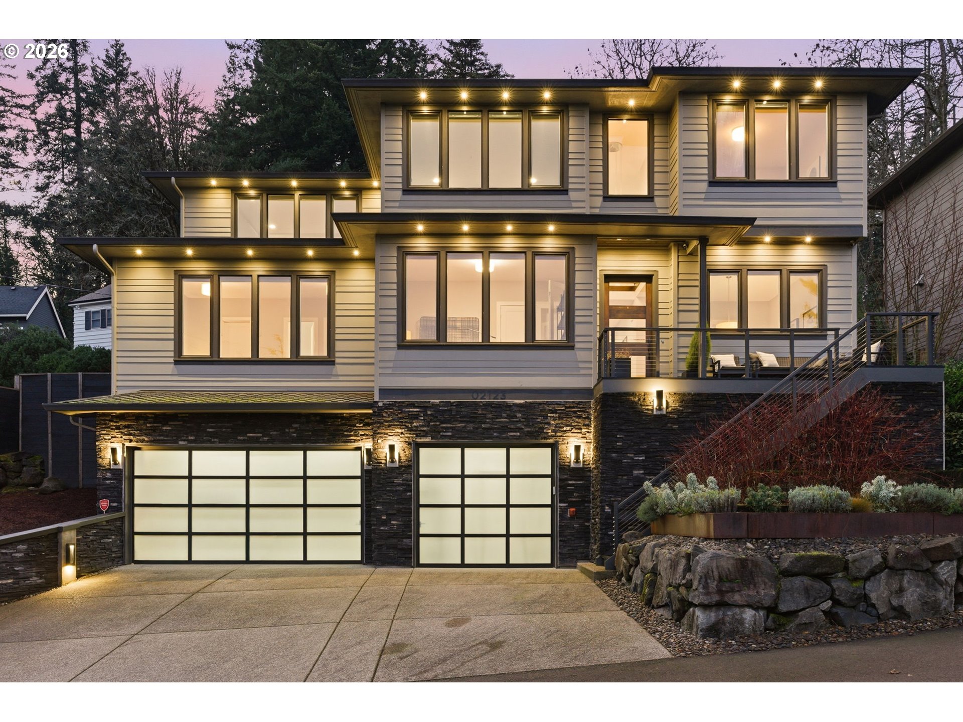 2123 South Military Road Portland, OR 97219 - Photo 6 of 47 front view of a house with a balcony