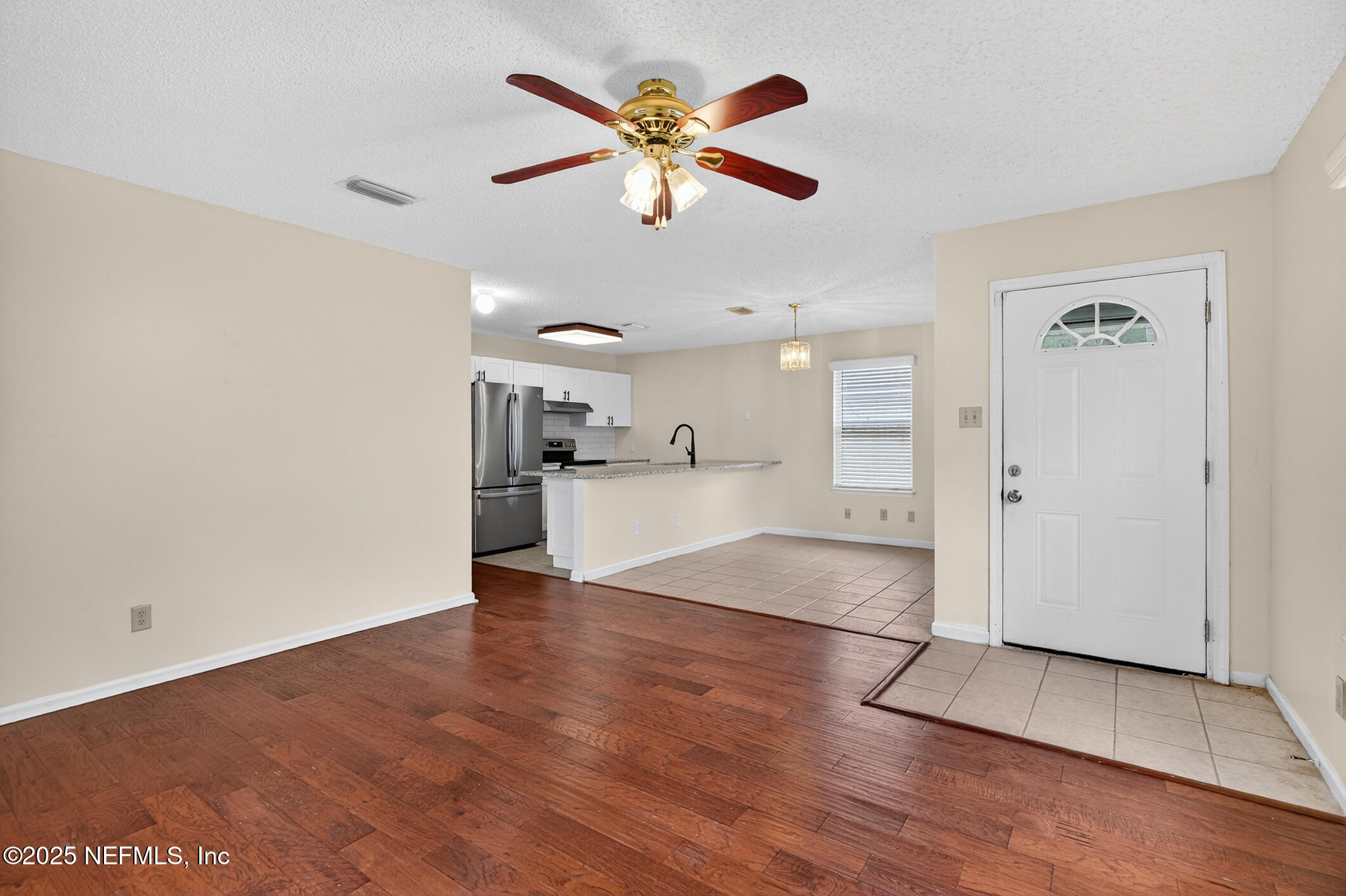 1528 Jordan Street Atlantic Beach, FL 32233 - Photo 7 of 24 Living Room and Kitchen