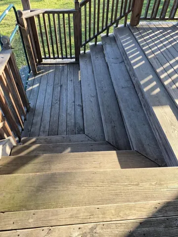 a view of wooden floor