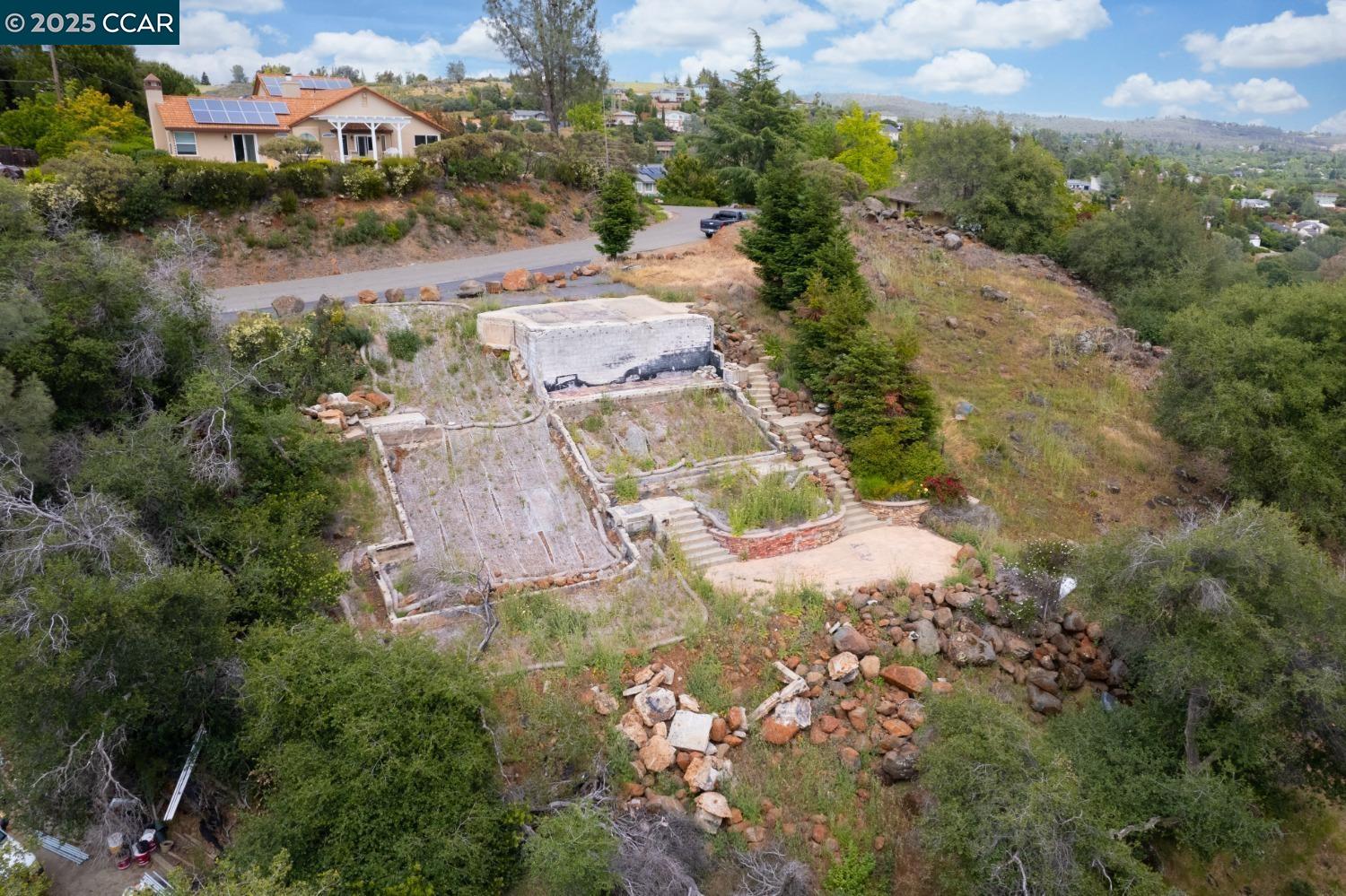 3098 Oakwood Road Cameron Park, CA 95682 - Photo 9 of 17 an aerial view of residential house with outdoor space