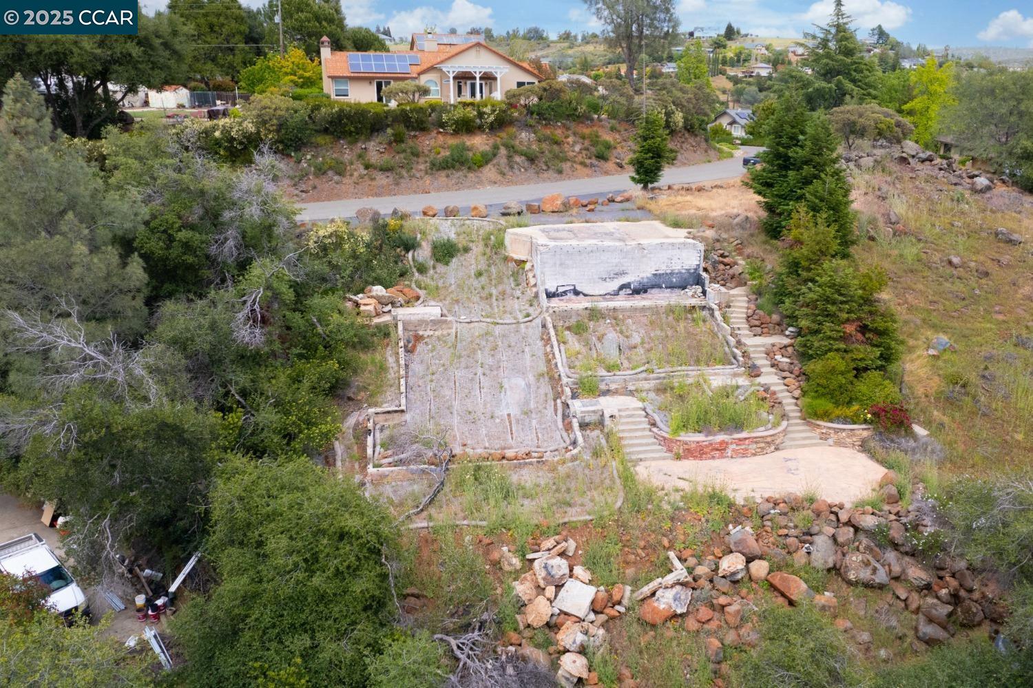 3098 Oakwood Road Cameron Park, CA 95682 - Photo 10 of 17 an aerial view of residential houses with outdoor space