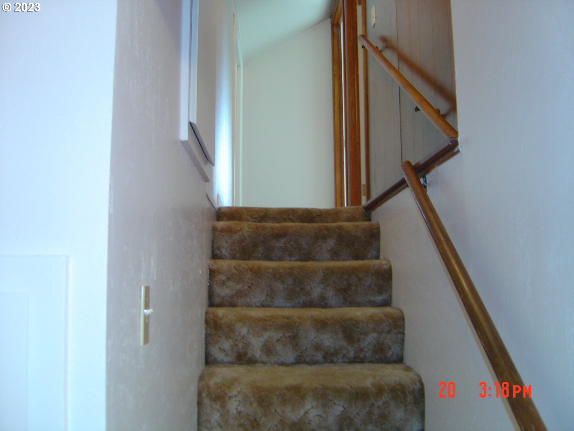 710 26th Street Springfield, OR 97477 - Photo 22 of 48 a view of staircase with white walls