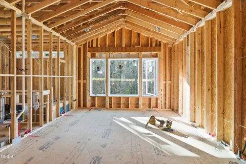 a front view of a house with a outdoor space