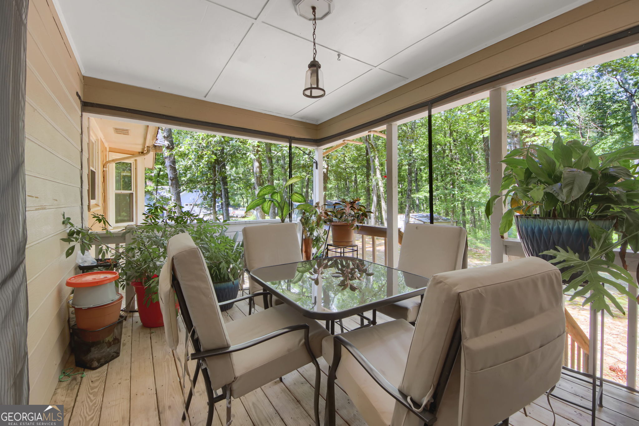 112 Bridget Drive Hampton, GA 30228 - Photo 23 of 26 a view of a dining room with furniture window and outside view