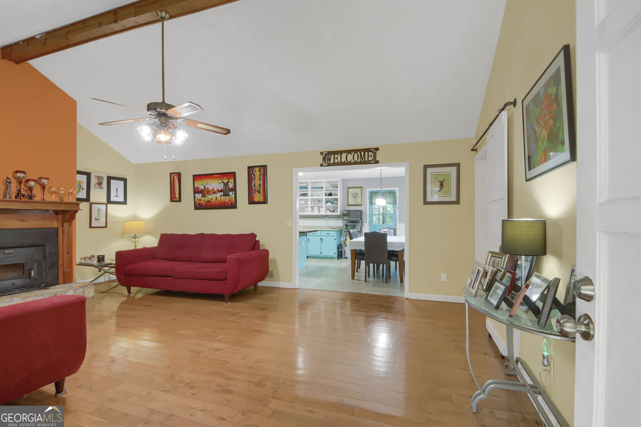 112 Bridget Drive Hampton, GA 30228 - Photo 3 of 26 a living room with furniture and wooden floor