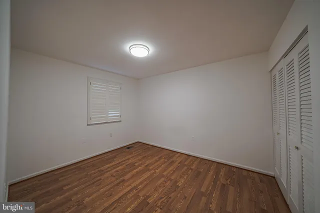 wooden floor in an empty room